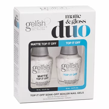 Gelish - Matte & Gloss Duo (15ml/.5 Fl Oz) - #1121519